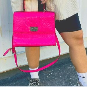 Kate spade Dorris neon pink hand bag
